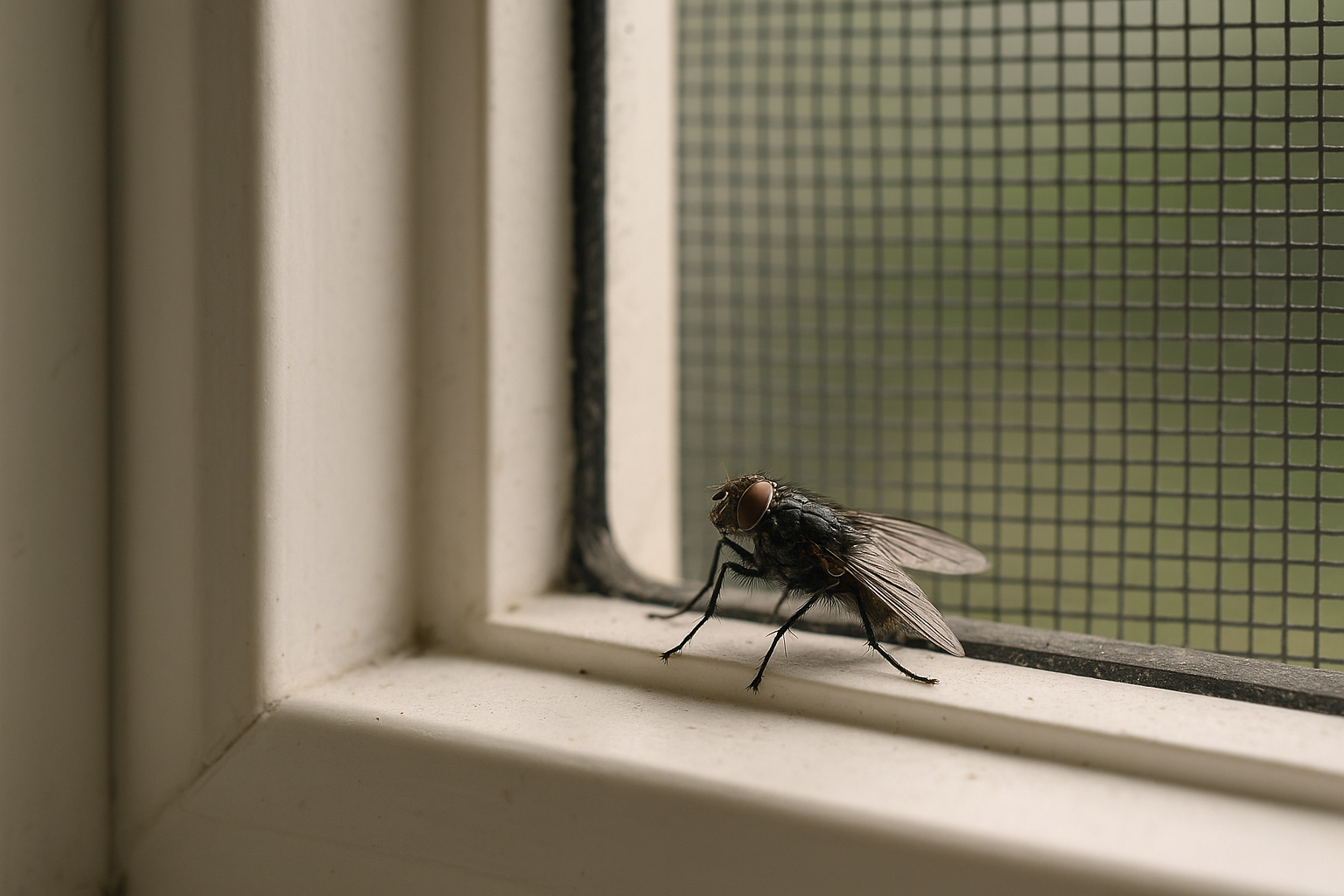 Waarom komen er zoveel vliegen in huis in de zomer?